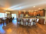 Large Kitchen and Dining Area